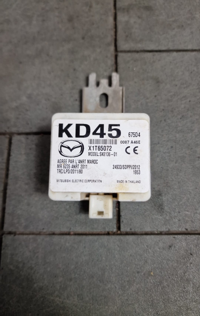 Modul keyless Cod: KD45675D4 / X1T55072 Mazda CX-5 (KE) [2011 - 2015]