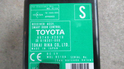 Modul keyless control usi 89740-02010 Toyota Auris 2006 2007 2008 2009 2010 2011