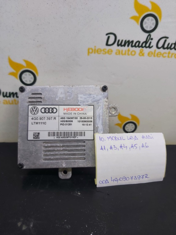 Modul led AUDI A1,A3,A4,A5,A6 Cod 4G0907