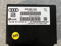 Modul lumini ambientale Audi A8 4H An 2012 Cod 4H0907412/4H0 907 412