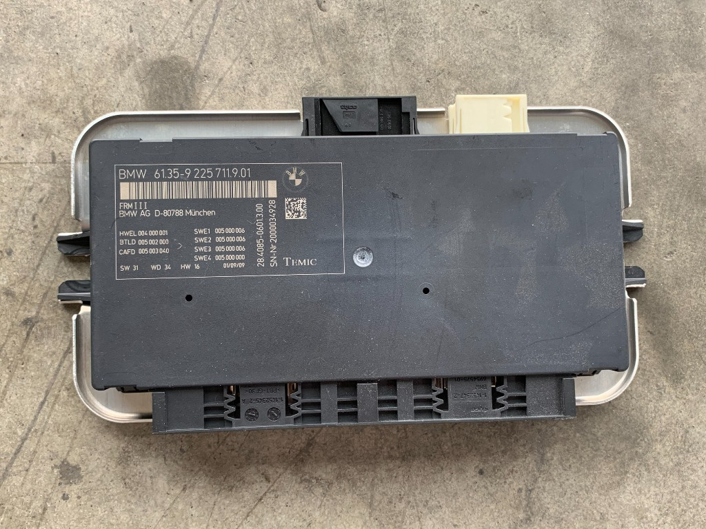Modul lumini/FRM Bmw F07/F10/F12 cod 9225711