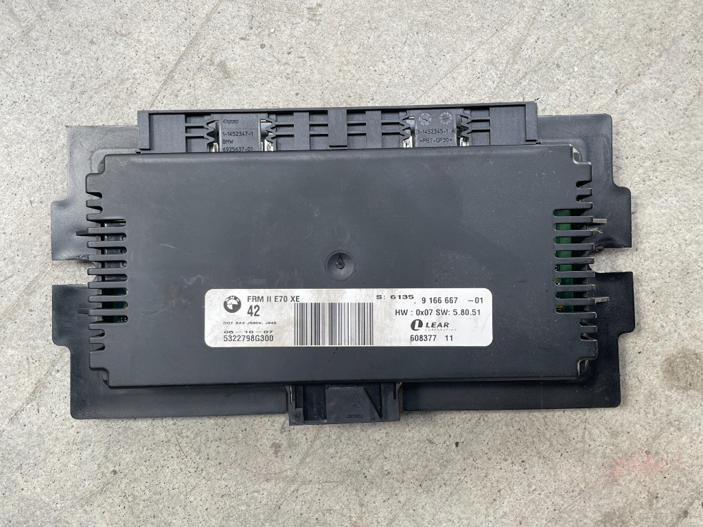 Modul lumini FRM Bmw X5 E70/X6 E71 cod 9166667