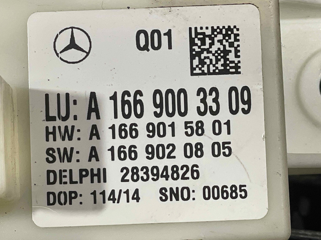 MODUL LUMINI MERCEDES ML ML - - (2012 20