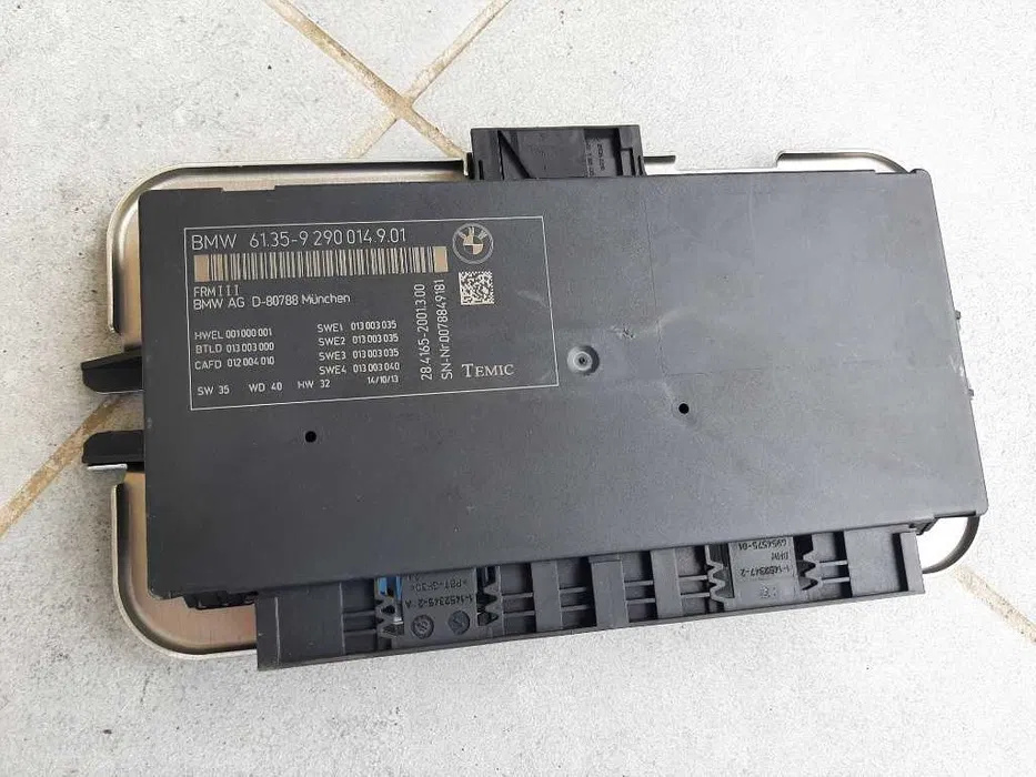 Modul lumini xenon adaptiv cornering FRM 3 III BMW Europa, cod 61359290014