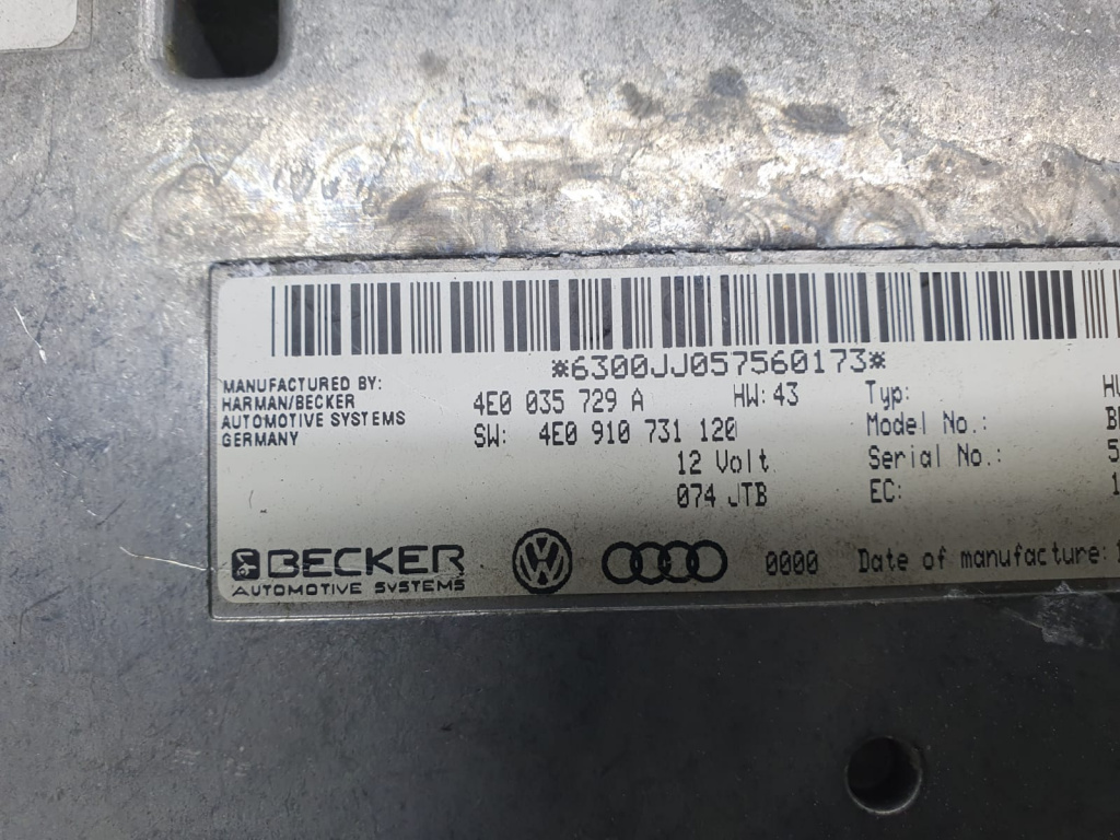 Modul mmi 4e0035729a Audi A8 D3/4E [face