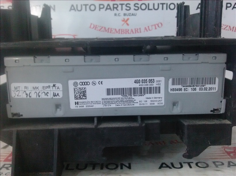 Modul MMI AUDI A4 B8 1.8 TFSI an fabr 2010
