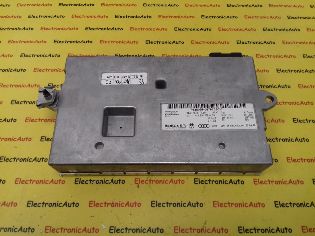 Modul MMI Audi A6, A8, 4F0910732H, 4E0035729