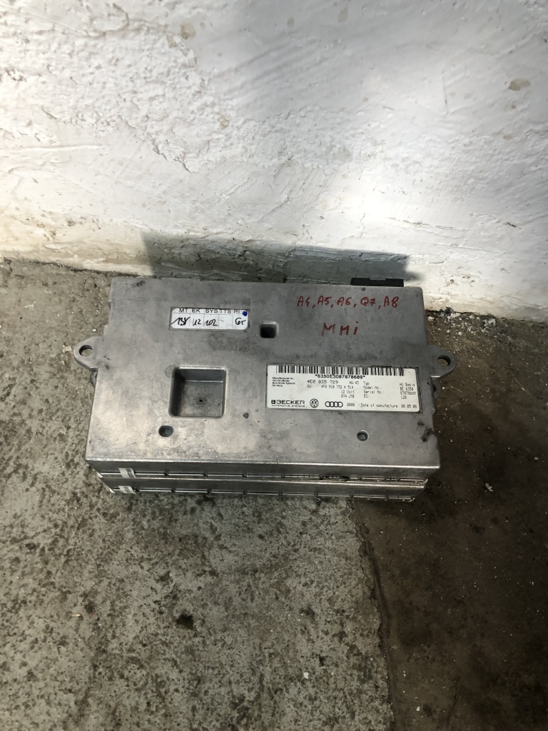 Modul MMI Modul MMI 4E0035729, 4F0910732H, 4F0910732A, 4F0910731R, 4F0910730F, 4L0910731C