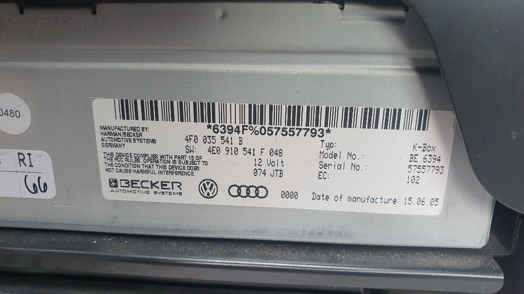 Modul Navigatie 4E0910541F , 4F0035541B 