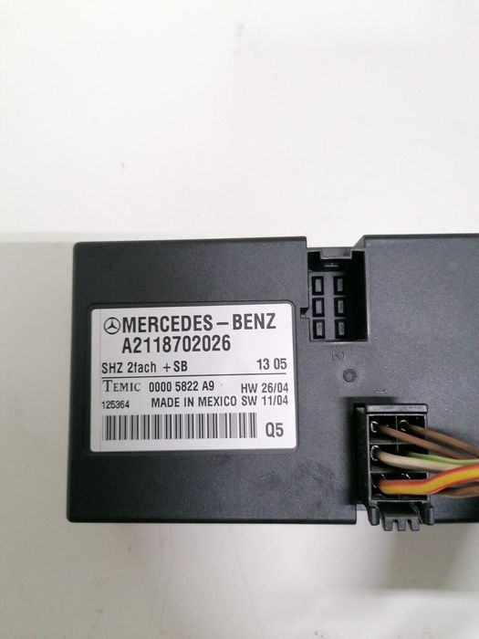 Modul încălzire scaune w211 E class S 