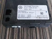 Modul închidere centralizată Mercedes E211, an fabricatie 2004, cod. A 211 445 25 00