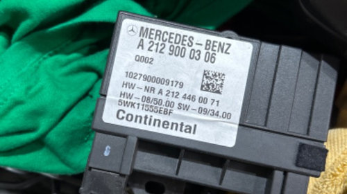 Modul pompa combustibil Mercedes-Benz E 220 2.2 Motorina 2012, A2129003408 / A2124400314 / A2129000306