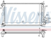 Modul racire 69244 NISSENS pentru Ford Focus