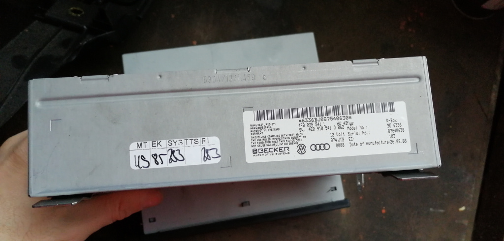 Modul radio Audi A4 B8/A5/Q5/A6 4F0035541L
