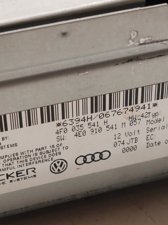 Modul radio Audi A6 C6 4F0035541H