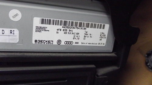 Modul Radio Audi A6 C6A8 S6 unitate radio Audi dezmembrez Audi A6 bmk