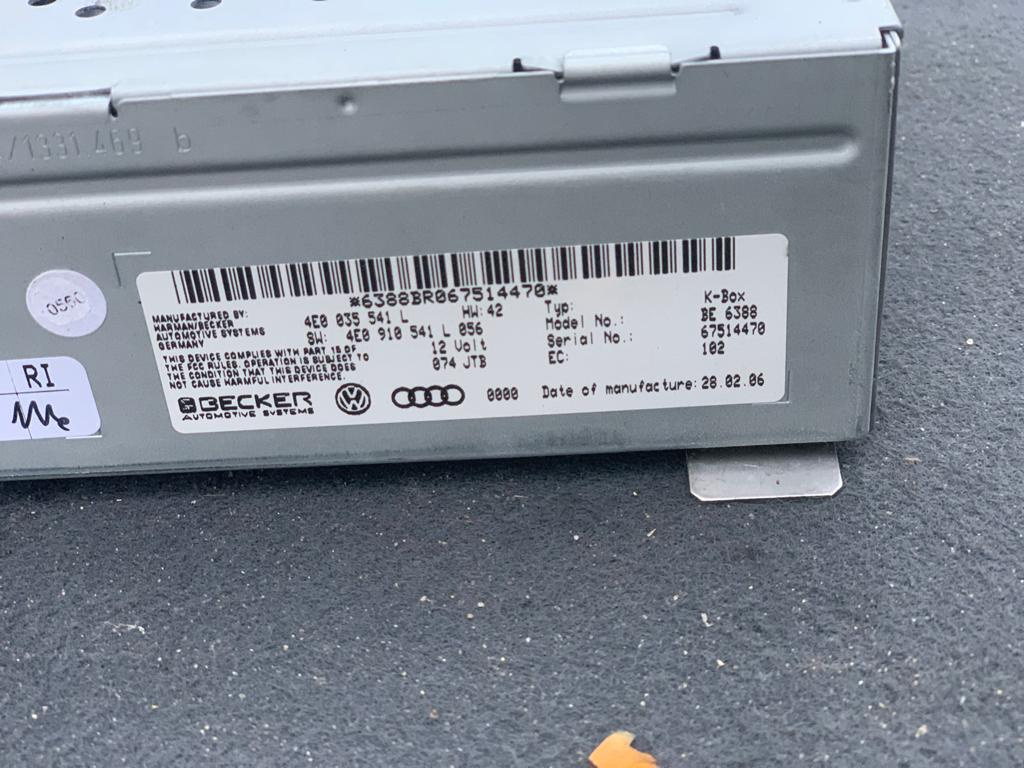 Modul Radio Audi Q7 A8 6 4E0035541L
