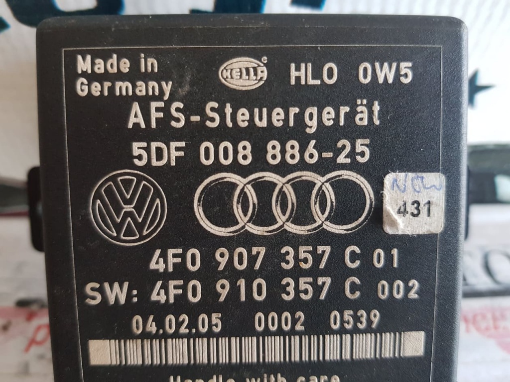 Modul reglare faruri Audi A4 B7 4f090735