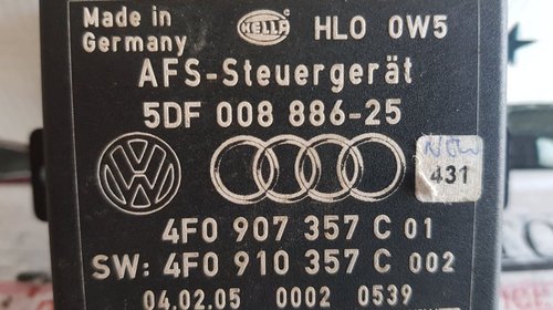 Modul reglare faruri Audi A4 B7 4f0907357c