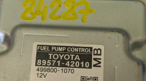 Modul releu pompa combustibil Toyota 89571-42010 FLUEL PUMP CONTROL 499800-1070