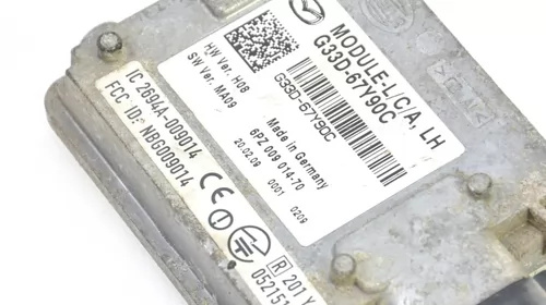 Modul RVM Mazda 6 GH an 2007-2012, cod G33D67Y80C