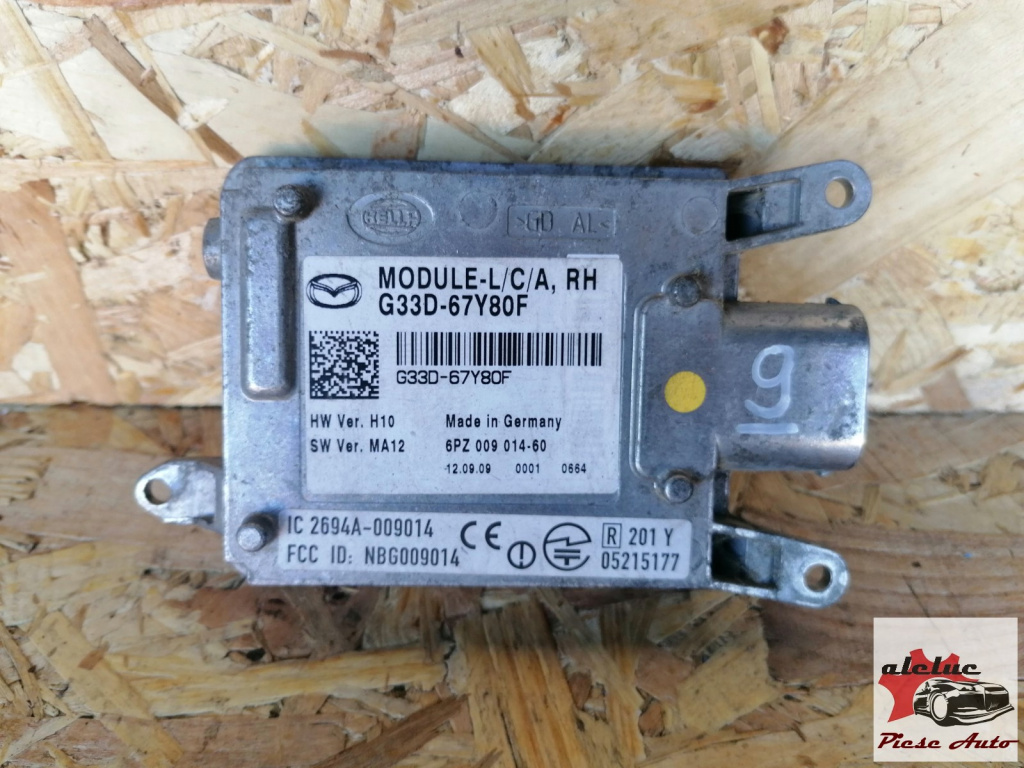 Modul RVM Mazda 6 GH an 2007-2012, cod G33D67Y80F