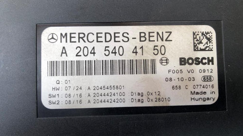 Modul SAM fata Mercedes C Class w204 cod A2045404150