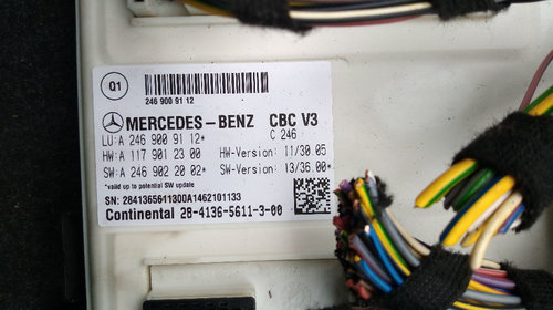 Modul SAM fata Mercedes CLA C117 cod A2469009112