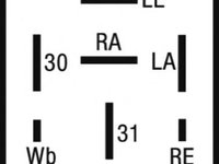 Modul semnalizare ALFA ROMEO 145 (930) (1994 - 2001) HERTH+BUSS ELPARTS 75605151 piesa NOUA
