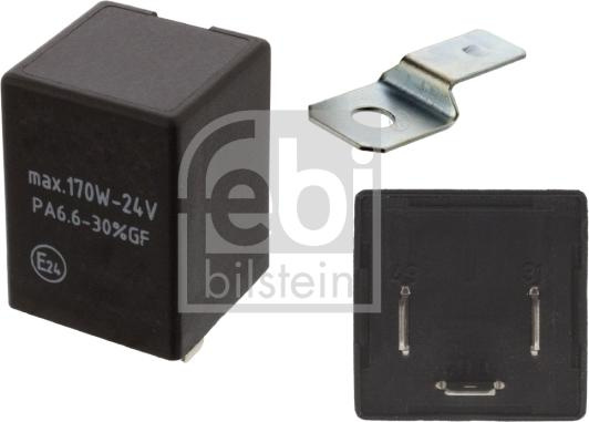 Modul semnalizare intrerupator indicator de trafic 24V numar pini. 3 MAN EM F90 HOCL L2000 LION´S CITY LION´S CLA MAN HOCL (A51), Autobuz Febi Bilstein 45597