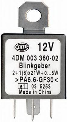 Modul semnalizare MITSUBISHI LANCER Mk IV (C6_A, C7_A) (1988 - 1994) HELLA 4DM 003 360-021