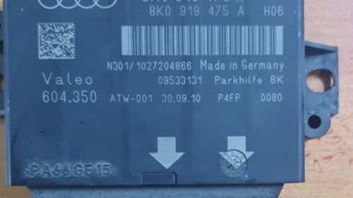 Modul Senzor Parcare Audi A4 B8 2.0 DCI Cod: 