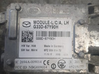 Modul senzor unghi mort stanga MAZDA 6 2011 cod G33D-67Y90H