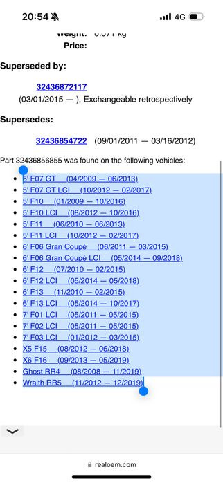 Modul servo tronic bmw f07 f10 f11 f06 f