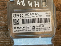 Modul SRS - Yaw Rate Senzor Controle Module Audi A8 4H D4 A7 4G 3.0 4.2 Quattro 4H0907637
