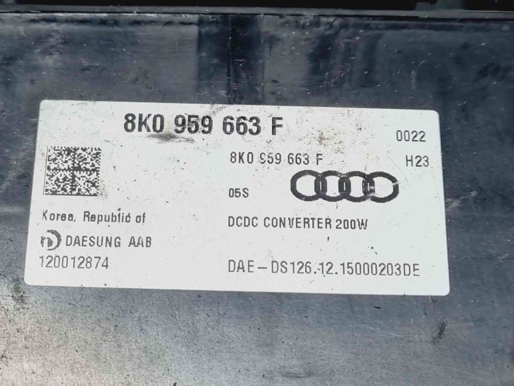 Modul stabilizator tensiune Audi A6 (4GC