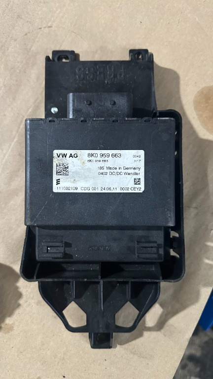 Modul stabilizator tensiune Audi A6 c7 a7 a8 cod: 8K0959663 2008-2015 8K0 959 663