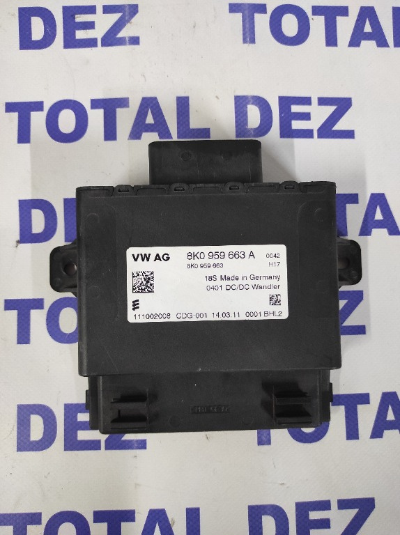 Modul stabilizator tensiune /Modul baterie Audi A8 D4 Vw Skoda Seat , cod 8K0959663A