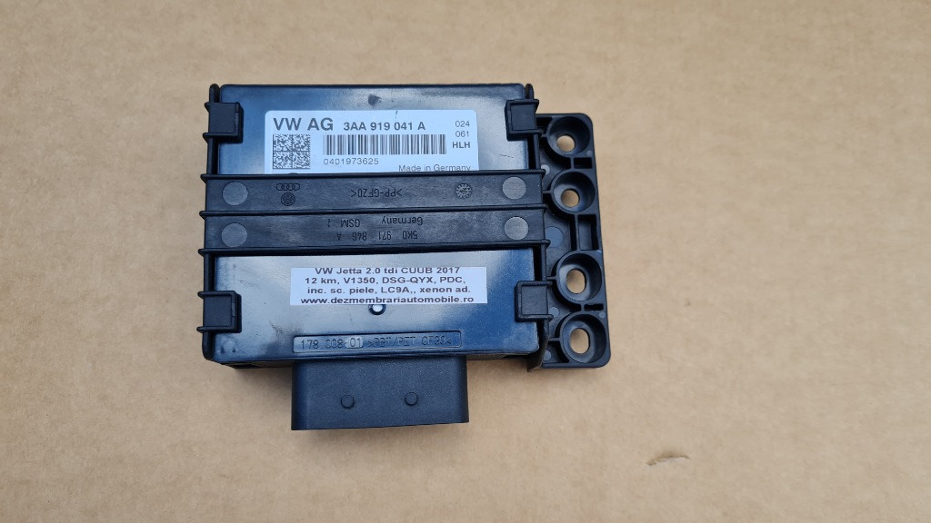 Modul start stop VW Jetta 2017 3AA919041A 3AA 919 041 A
