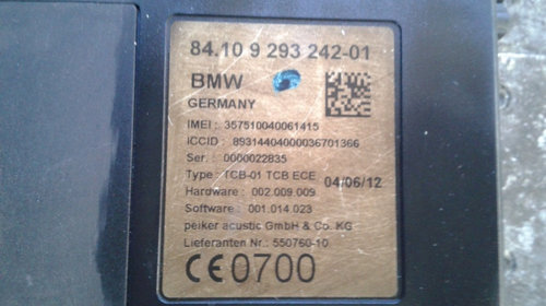 Modul telefon BMW Seria 4 F32 F33 F83 84 10 9