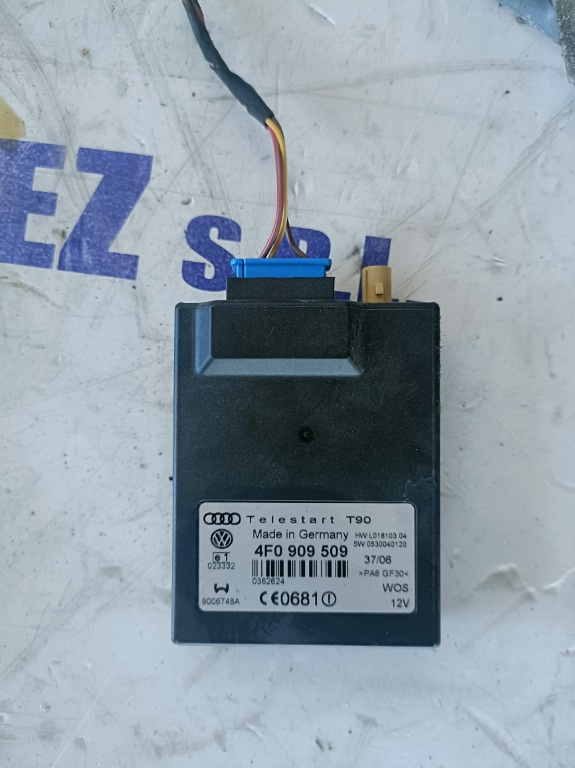 Modul telestart webasto Audi A6 C6 a8 cod 4F090950
