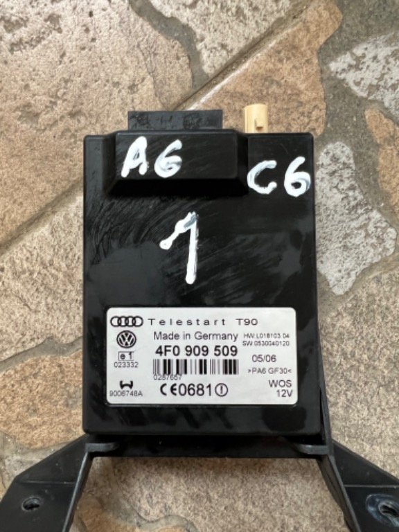 Modul telestart webasto Audi A6 C6 a8 cod 4F090950