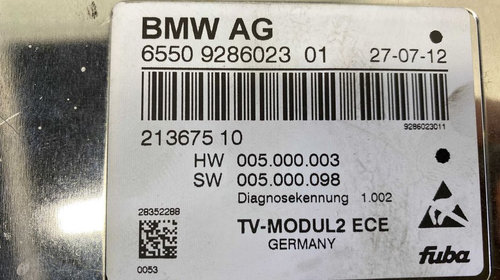 Modul TV BMW seria 3 5 6 7 F30,F31,F34,F10,F11,F06,F12,F01,F02,F25