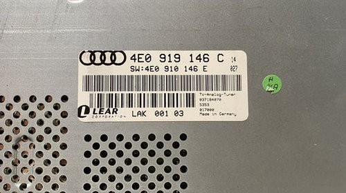 Modul TV tuner Audi A6 c6
