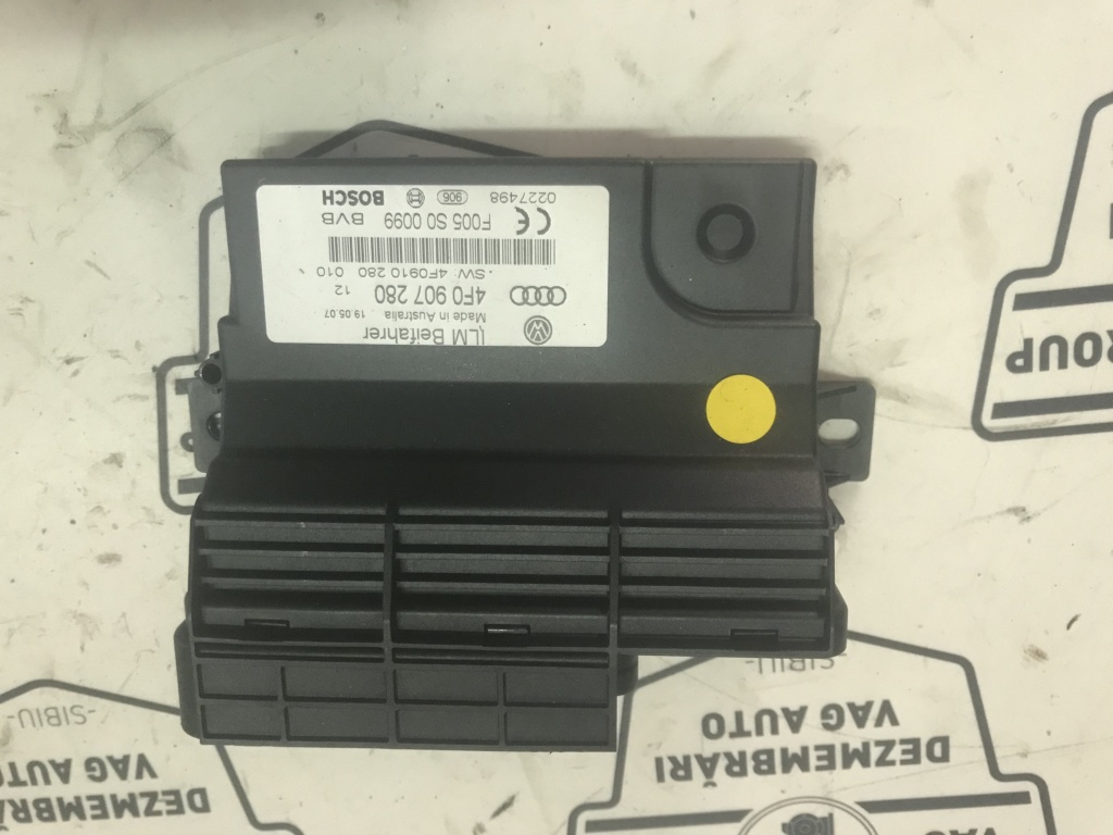 Modul unitate control 4F0907280, Audi A6 (4F2, C6 