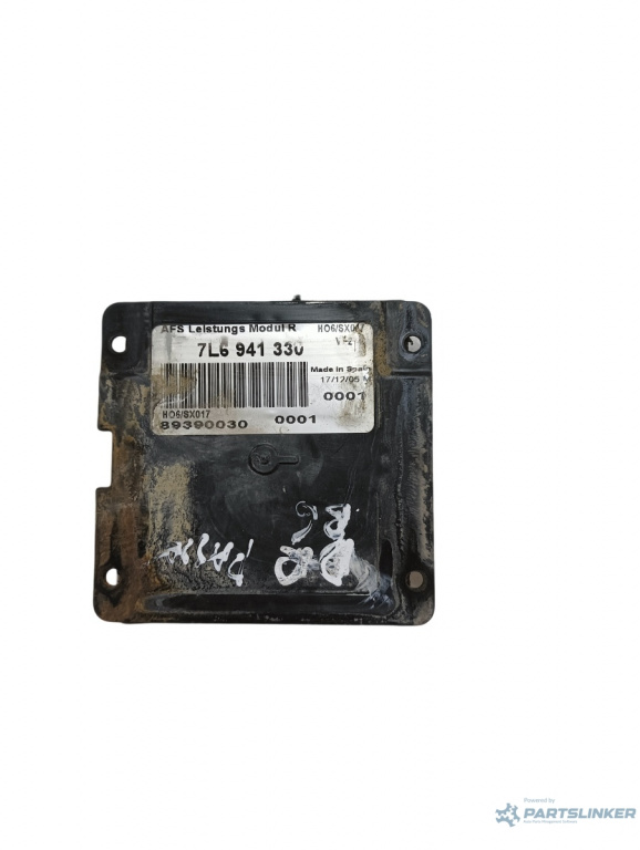 Modul/unitate de control xenon dreapta fata VOLKSWAGEN PASSAT 3C2 2005 - 2010, VOLKSWAGEN TOUAREG 7LA, 7L6, 7L7 2002 - 2013 Valeo 89390030 7l6941330