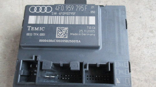 Modul usa stanga spate 4F0959795F Audi A6 C6 