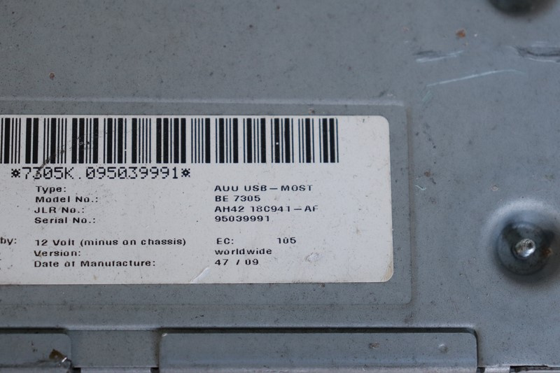 MODUL USB RANGE ROVER 2009 / HARMAN/BECK