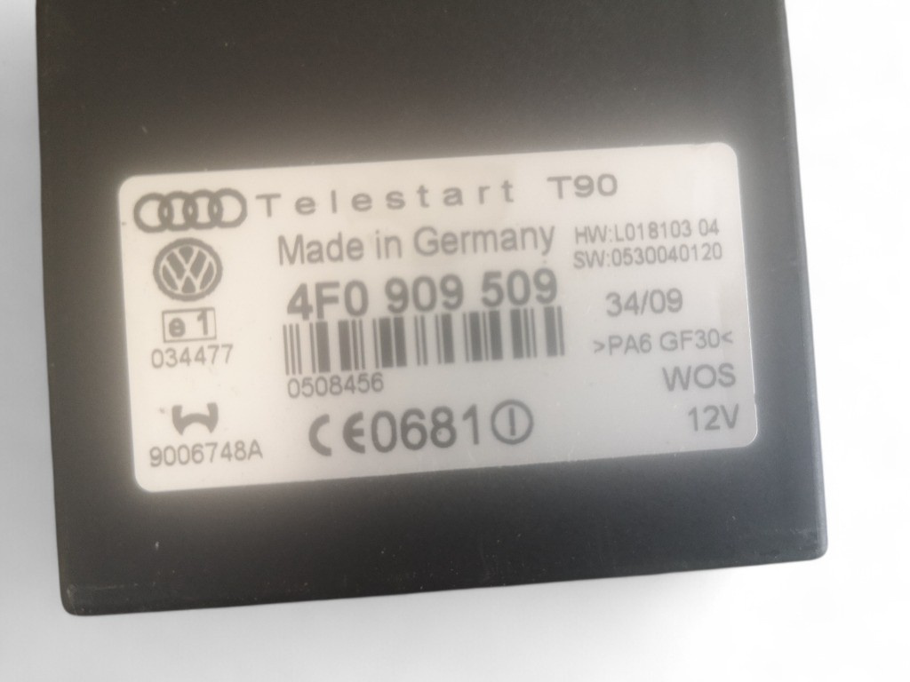 Modul webasto VW Tiguan 5N cod 4F0909509