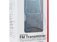 Modulator Bluetooth 5.0 USB 2.4A Amio 02250